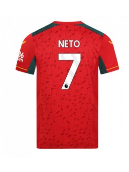 Wolves Pedro Neto #7 Auswärtstrikot 2023-24 Kurzarm